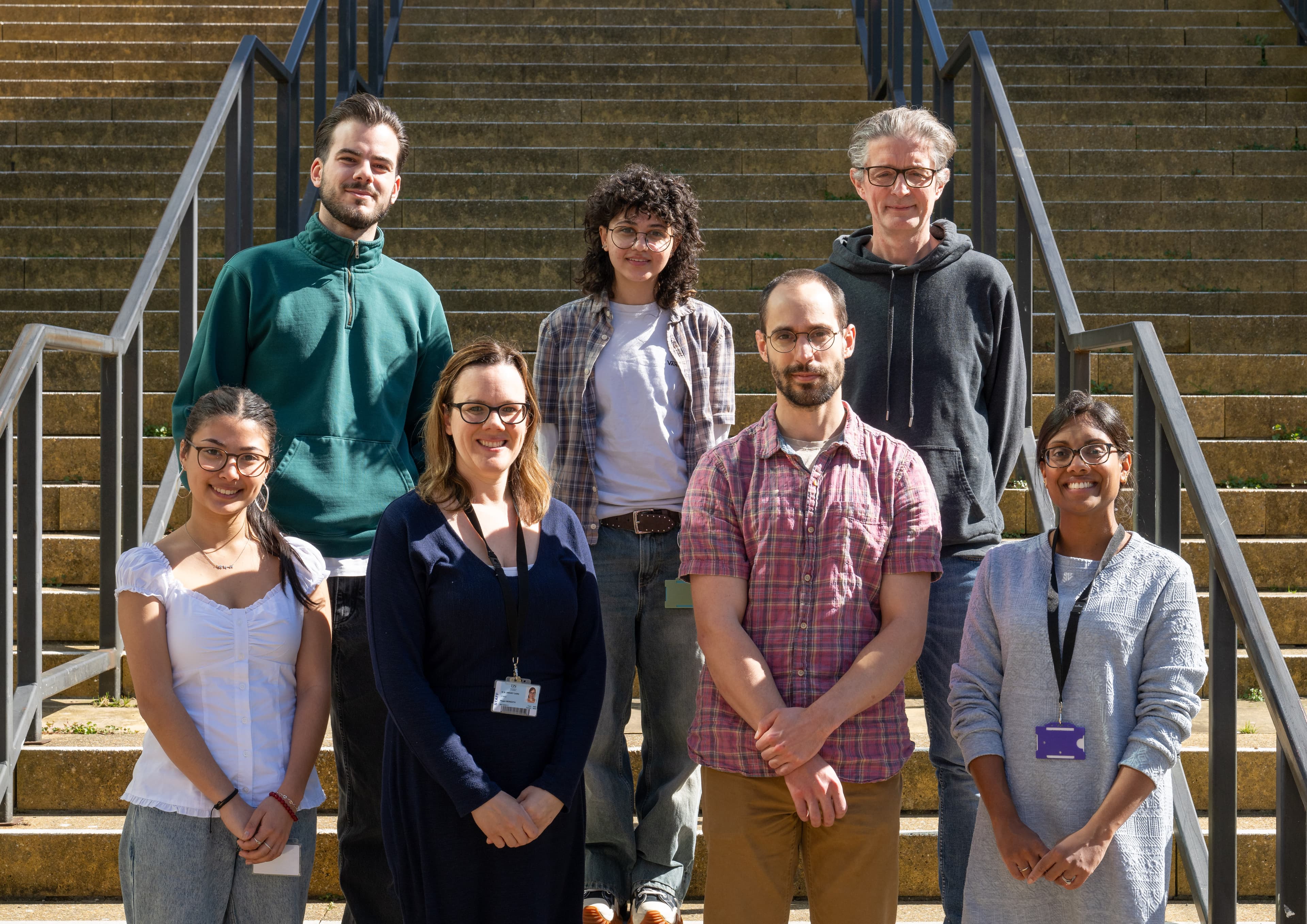 Hochegger Lab team members working in the laboratory